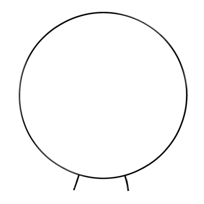 2M Wedding Hoop Round Circle Arch Backdrop Flower Display Stand Frame Background - Mekamart Australia