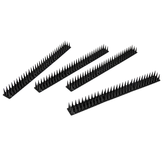 12pc Bird Spikes Human Cat Possum Mouse Pest Control Spiked Fence Wall Deterrent - Mekamart Australia