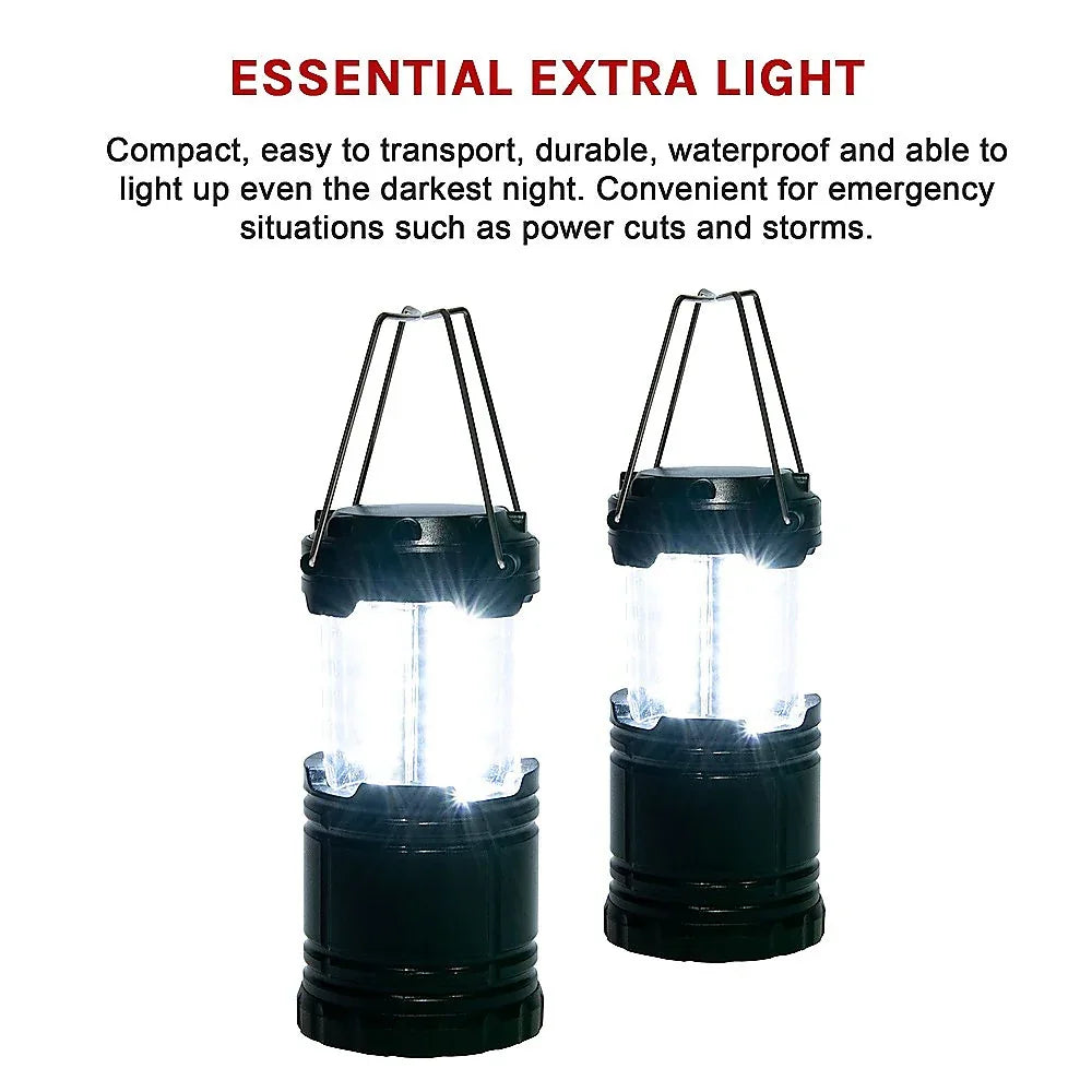 LED Camping Lantern, Super Bright Portable 2 Pack - Mekamart Australia