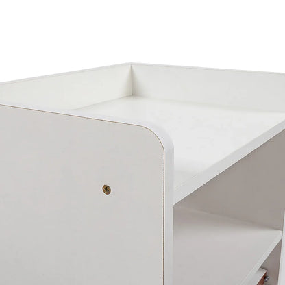 Bedside Tables Drawers Side Table Bedroom Furniture Nightstand White Unit - Mekamart Australia
