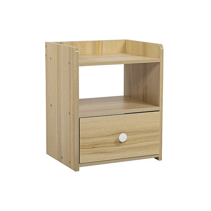 Bedside Tables Drawers Side Table Bedroom Furniture Nightstand Wood Unit - Mekamart Australia