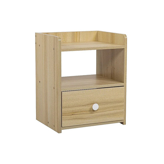 Bedside Tables Drawers Side Table Bedroom Furniture Nightstand Wood Unit - Mekamart Australia