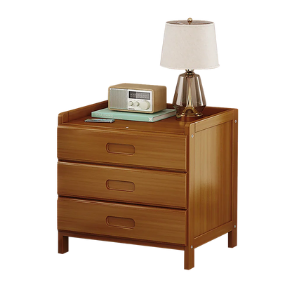 Bamboo Bedside Table Nightstand Storage Bedroom Sofa Side Stand - Mekamart Australia