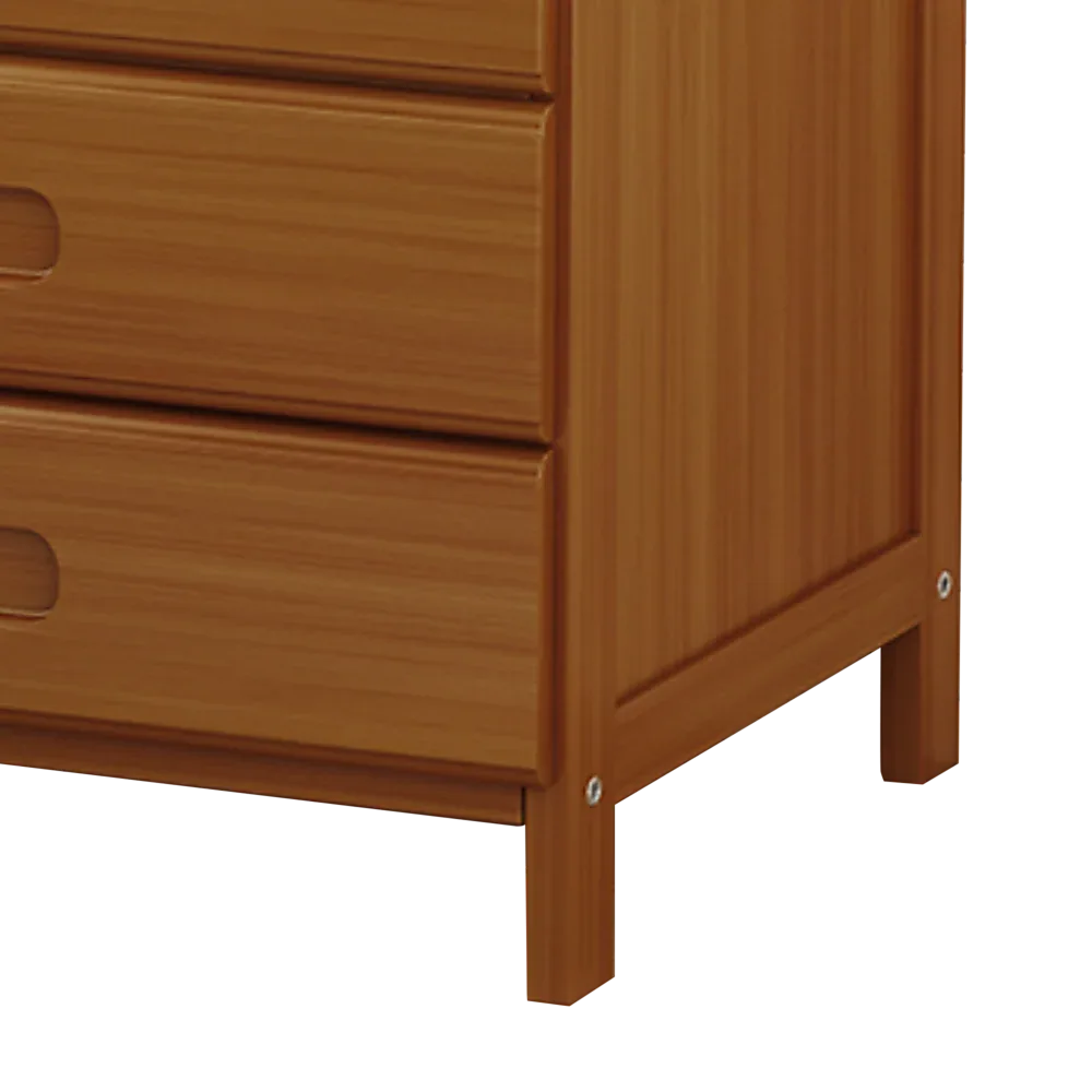 Bamboo Bedside Table Nightstand Storage Bedroom Sofa Side Stand - Mekamart Australia