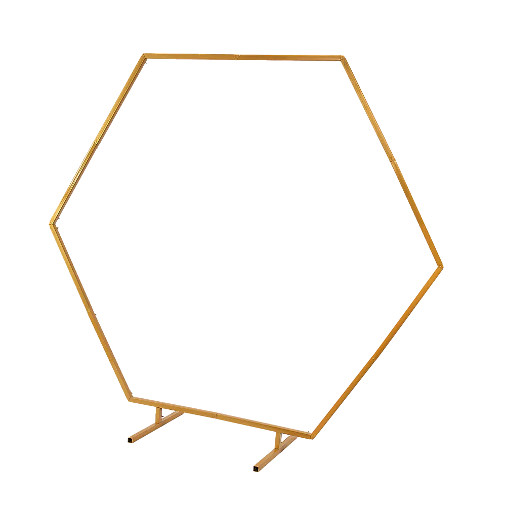 2M Wedding Hex Arch Backdrop Flower Display Stand Frame Background - Mekamart Australia