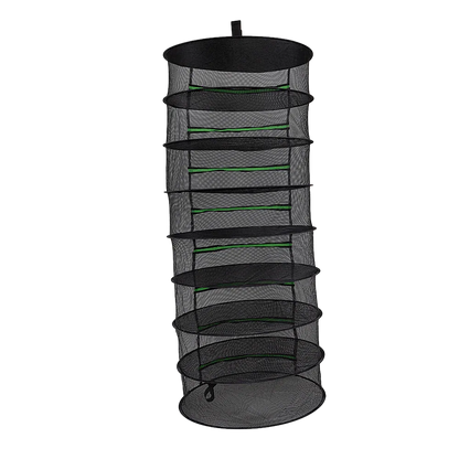 Herb Drying Rack Net 8 Layer Dryer Mesh Hanging Dryer Rack Zipper Dry Rack - Mekamart Australia