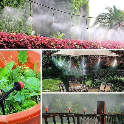 Drip Irrigation System Plant Self Garden Watering Hose Spray Kit - Mekamart Australia
