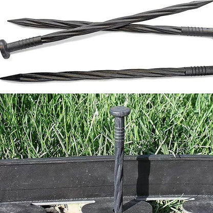 Landscape No Dig Lawn Garden Edging Kit 10m Flexible Durable Border Paver - Mekamart Australia