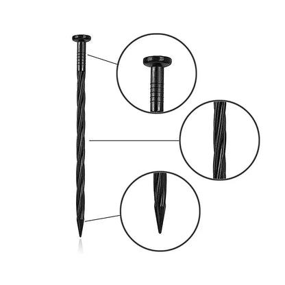 Landscape No Dig Lawn Garden Edging Kit 10m Flexible Durable Border Paver - Mekamart Australia