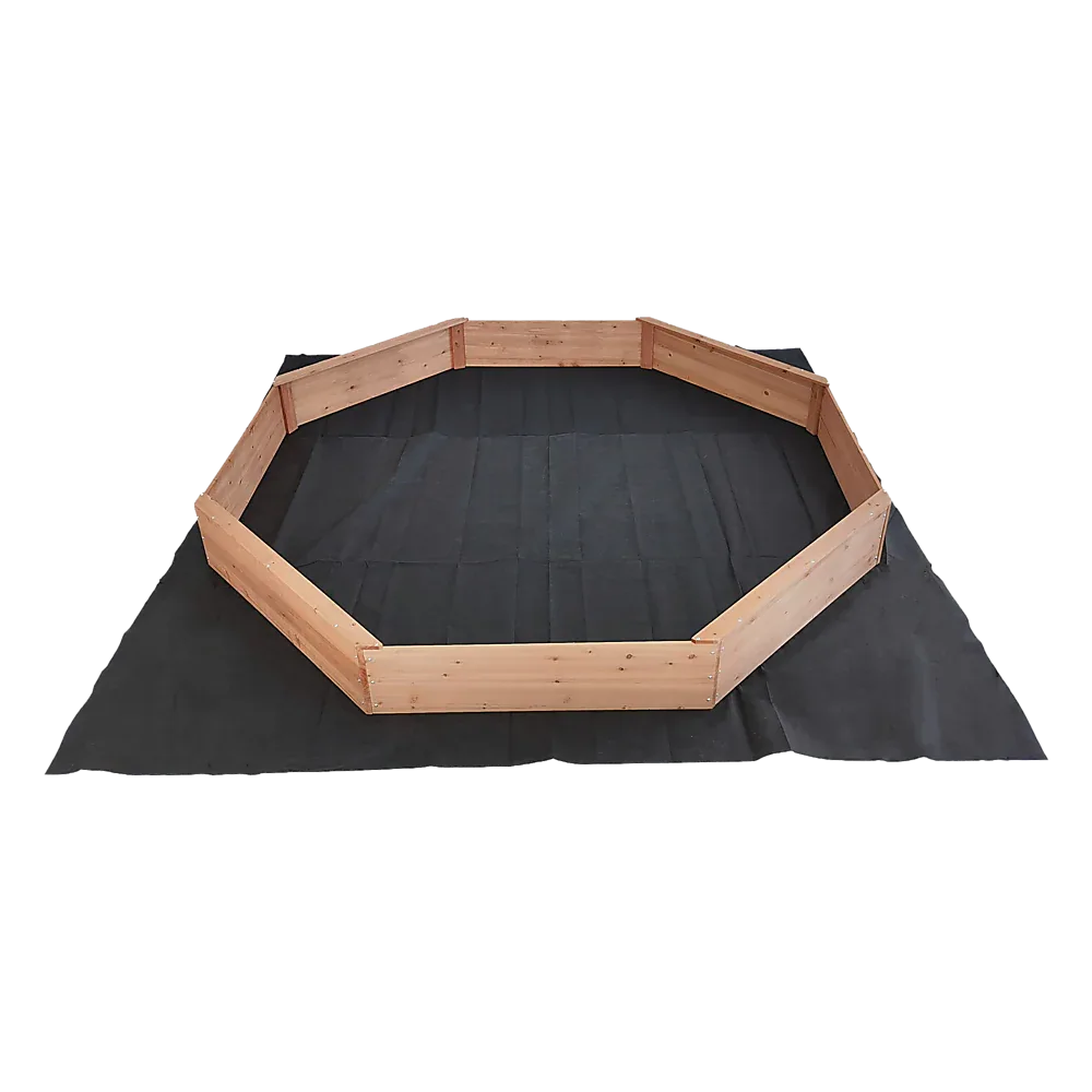Kids Sand Pit Large Octagonal Wooden Sandpit - Mekamart Australia