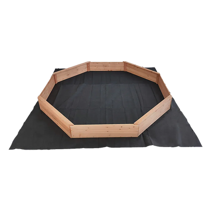 Kids Sand Pit Large Octagonal Wooden Sandpit - Mekamart Australia