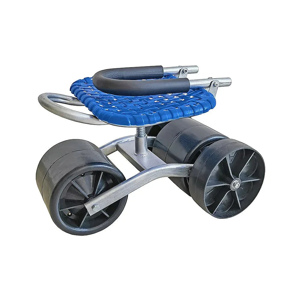 Gardening Seat Portable Height Adjustable Folding Stool Kneeling Pad - Mekamart Australia