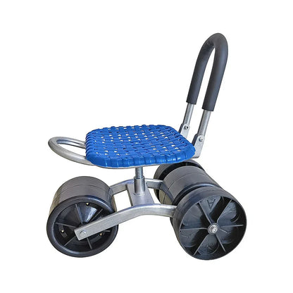 Gardening Seat Portable Height Adjustable Folding Stool Kneeling Pad - Mekamart Australia