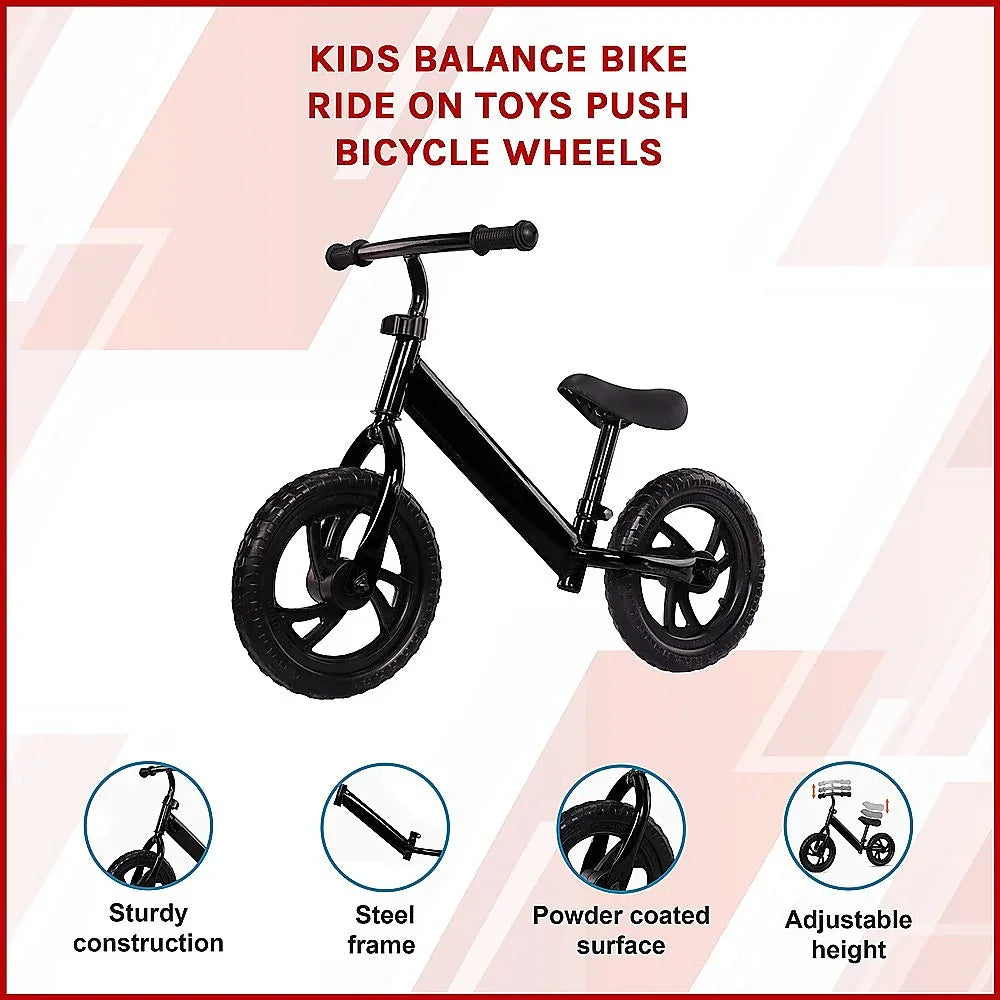 Kids Balance Bike Ride On Toys Push Bicycle Wheels - Mekamart Australia