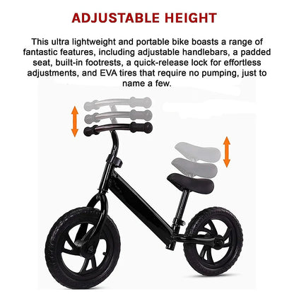 Kids Balance Bike Ride On Toys Push Bicycle Wheels - Mekamart Australia