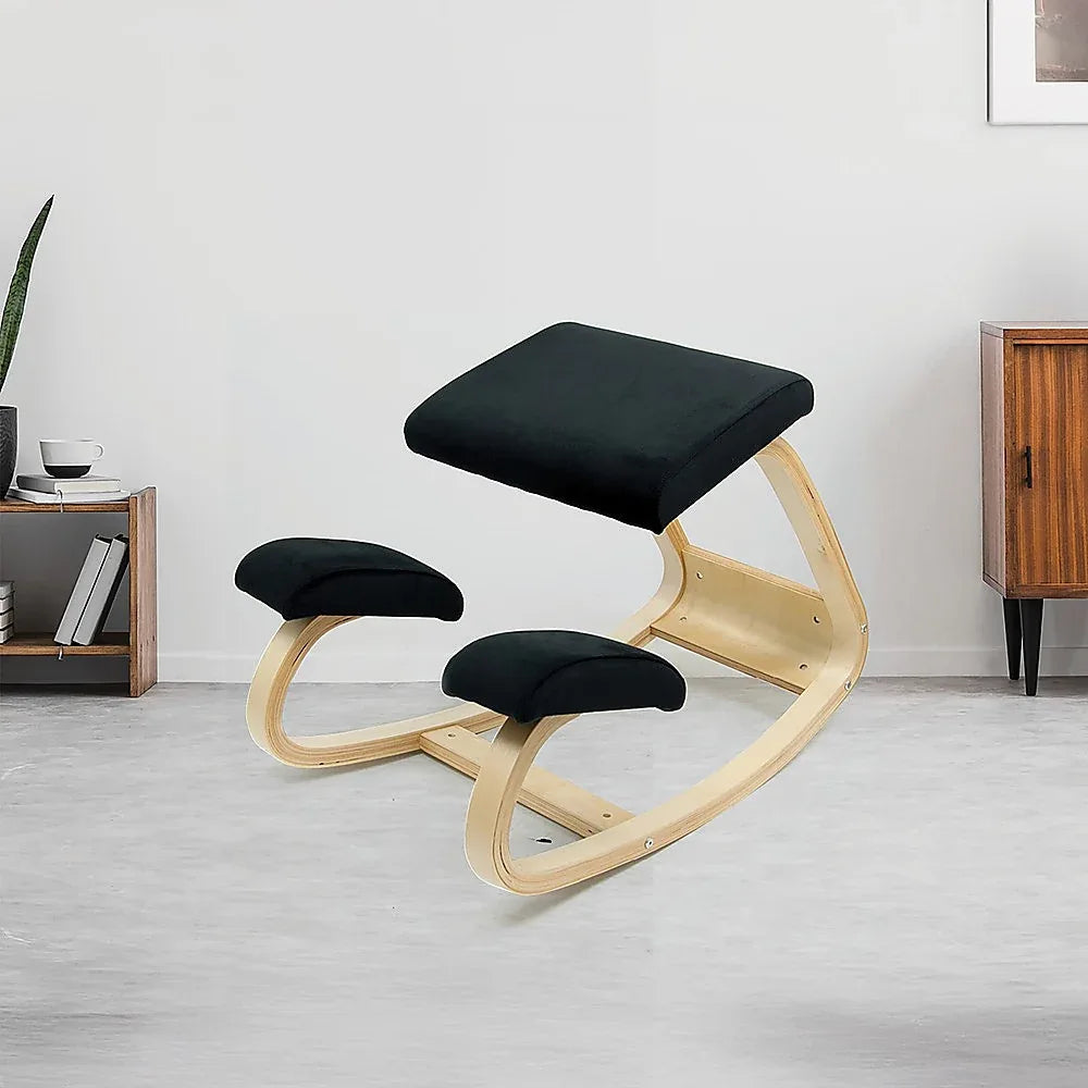 Kneeling Office Chair Ergonomic Rocking Posture Improving Stool - Mekamart Australia