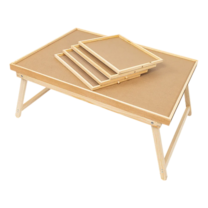 1500 Piece Wooden Jigsaw Puzzle Table – 67x87cm Puzzle Board with Folding Legs - Mekamart Australia