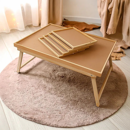 1500 Piece Wooden Jigsaw Puzzle Table – 67x87cm Puzzle Board with Folding Legs - Mekamart Australia
