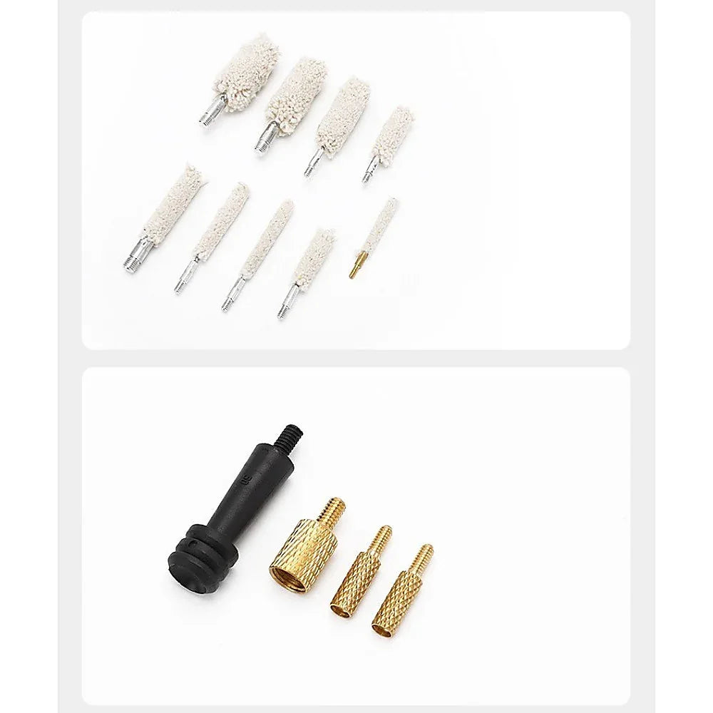 Universal Barrel All-purpose Gun Cleaning Kit for Rifle Pistol Shotgun Muzzleloader - Mekamart Australia