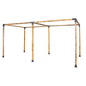 Roof Pergola Gazebo Shed Matte Black Steel Brackets DIY Kits - Mekamart Australia