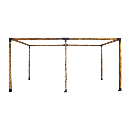 Roof Pergola Gazebo Shed Matte Black Steel Brackets DIY Kits - Mekamart Australia