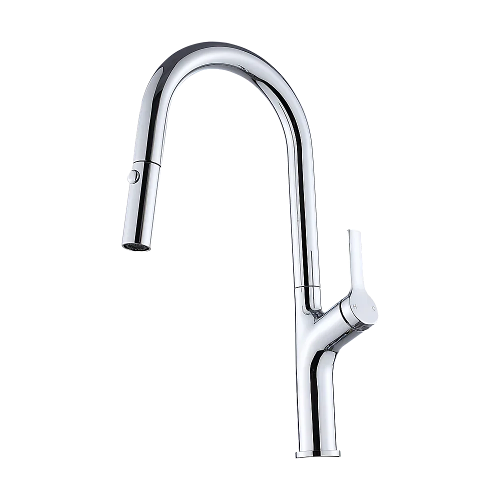 Kitchen Laundry Bathroom Basin Sink Pull Out Mixer Tap Faucet in Chrome - Mekamart Australia