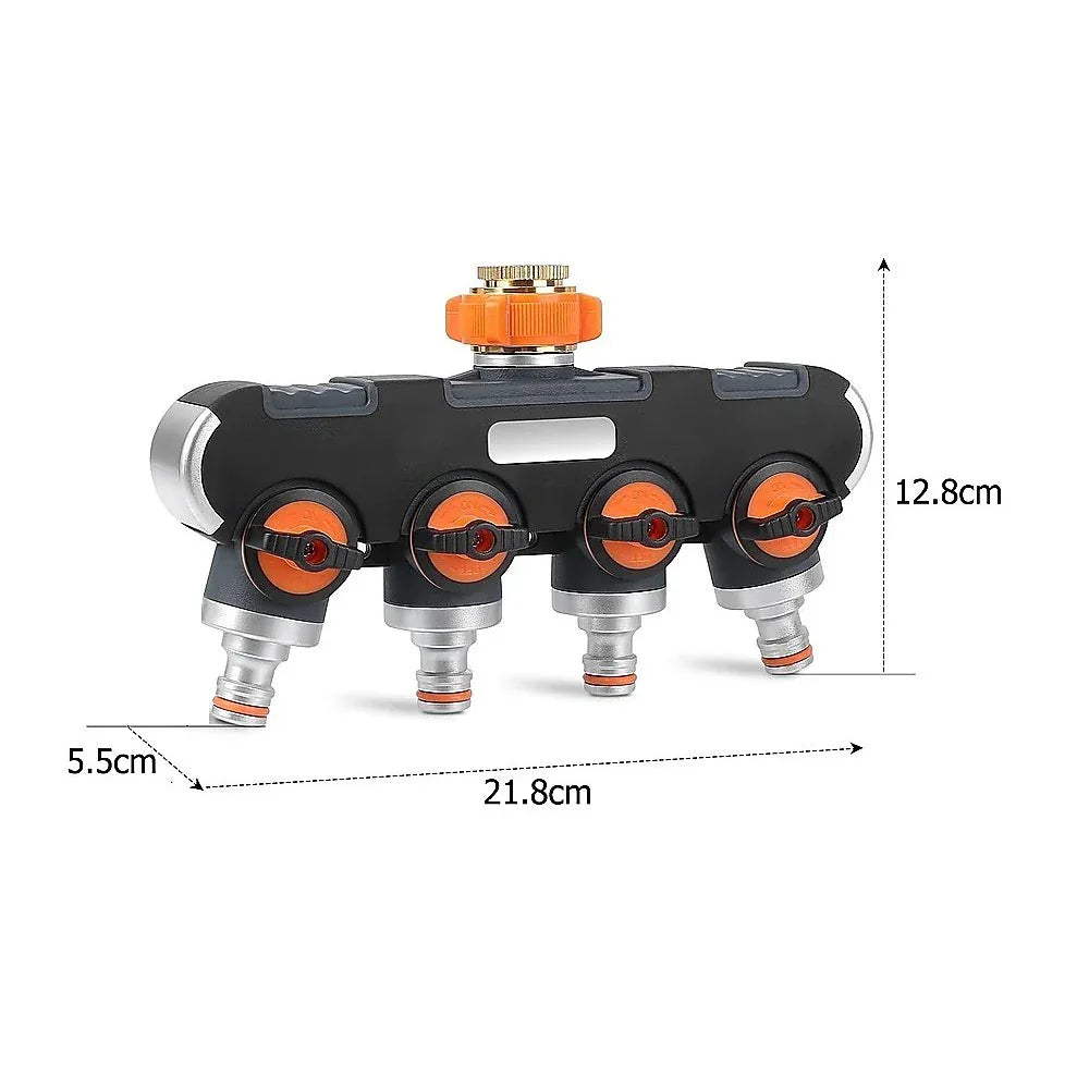 4-Way Water Distributor Garden Irrigation - Mekamart Australia