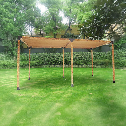 Roof Pergola Gazebo Shed Matte Black Steel Brackets and Coffee Screen DIY Kits - Mekamart Australia
