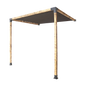 Roof Pergola Gazebo Shed Matte Black Steel Brackets and Black Screen DIY Kits - Mekamart Australia