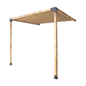 Roof Pergola Gazebo Shed Matte Black Steel Brackets and Coffee Screen DIY Kits - Mekamart Australia