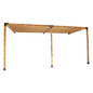 Roof Pergola Gazebo Shed Matte Black Steel Brackets and Coffee Screens DIY Kits - Mekamart Australia