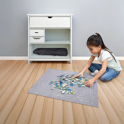 Puzzles Rollers 2 Sets Table Jigsaw Puzzles Felt Mat Board Inflator Puzzle Blanket - Mekamart Australia