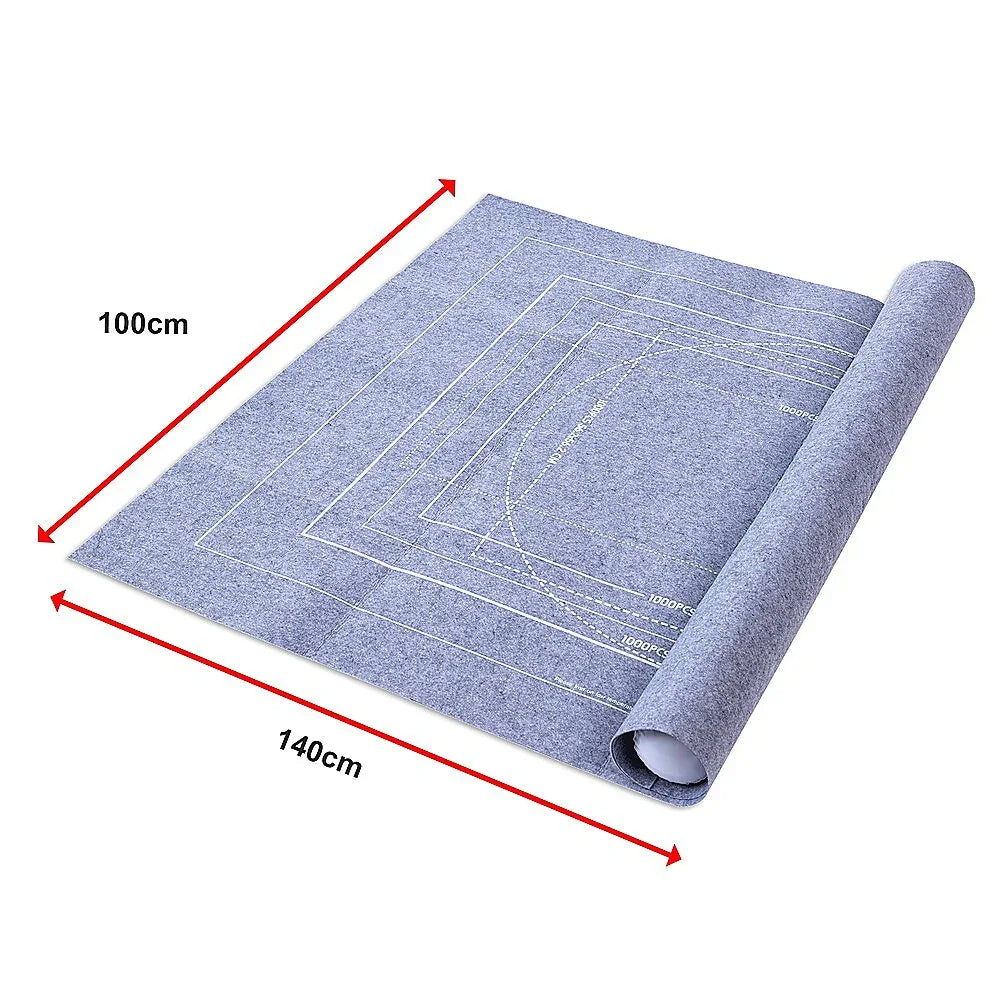 Puzzles Rollers 2 Sets Table Jigsaw Puzzles Felt Mat Board Inflator Puzzle Blanket - Mekamart Australia