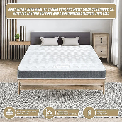 Double Memory Foam Mattress – OEKO-TEX® Textile & CertiPUR-US® Certified Foam - Mekamart Australia