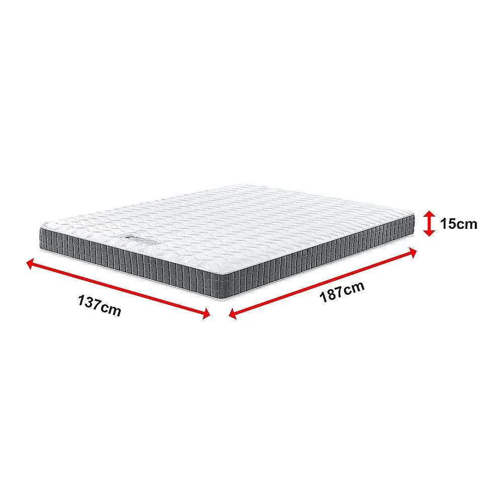 Double Memory Foam Mattress – OEKO-TEX® Textile & CertiPUR-US® Certified Foam - Mekamart Australia