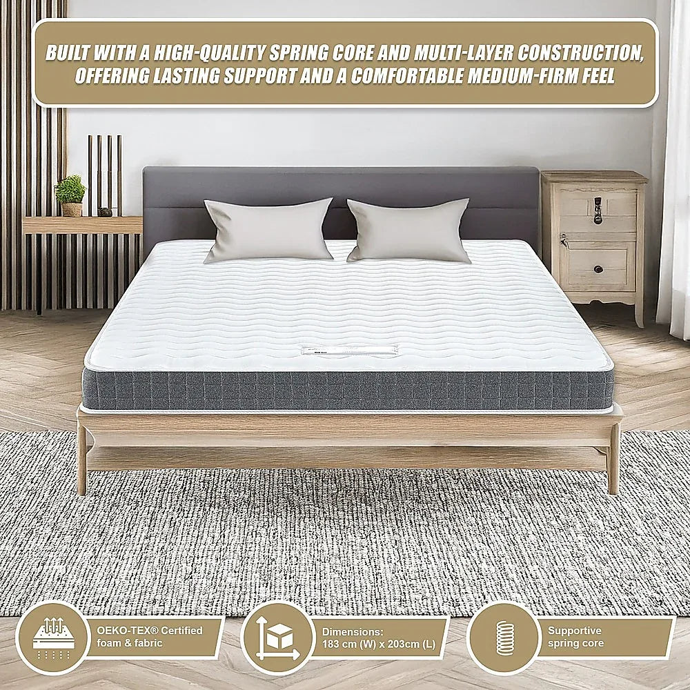 King Memory Foam Mattress – OEKO-TEX® Textile & CertiPUR-US® Certified Foam - Mekamart Australia