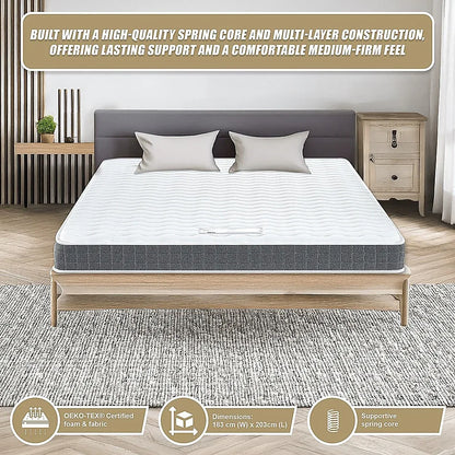 King Memory Foam Mattress – OEKO-TEX® Textile & CertiPUR-US® Certified Foam - Mekamart Australia