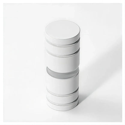 Brass Shower Door Round Knob Handle in White - Mekamart Australia