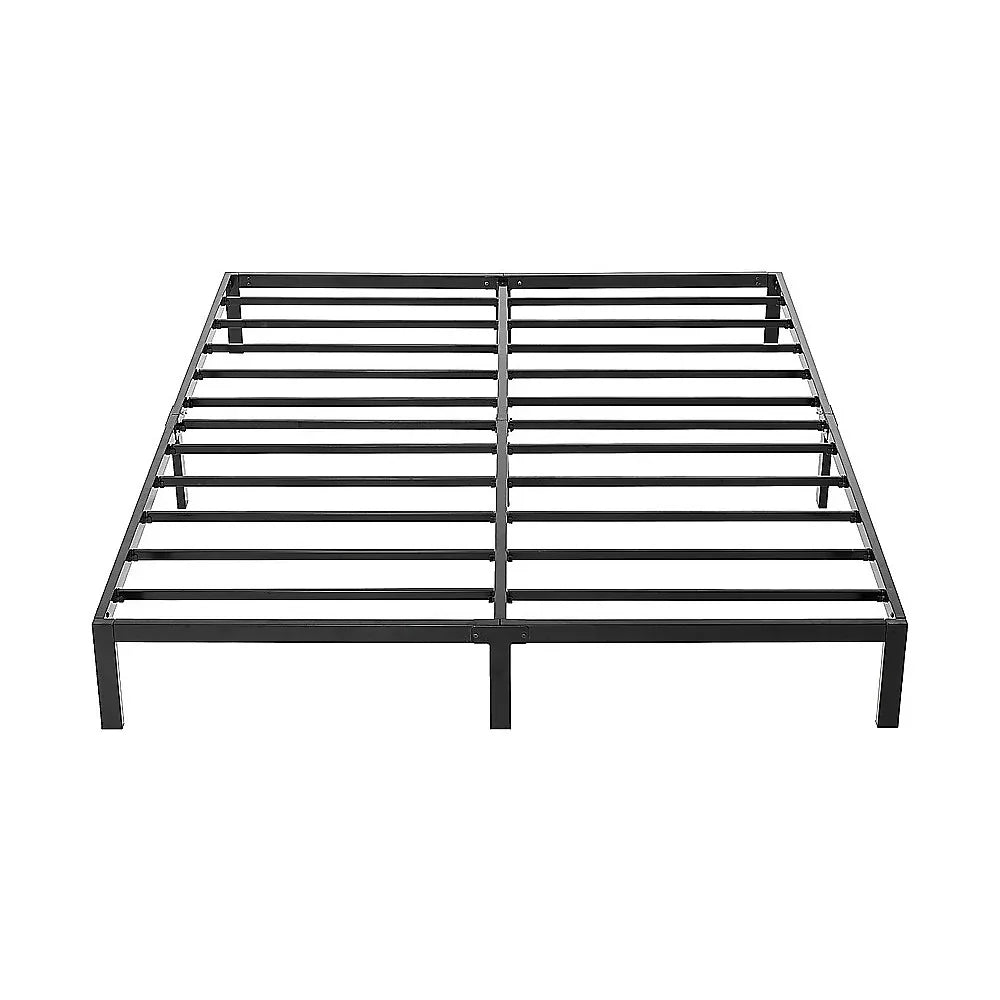 King Full Metal Bed Frame Base – Sturdy Steel Bed Base for Australian Mattress - Mekamart Australia