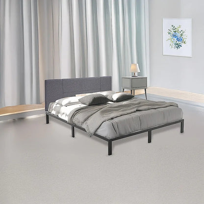 King Full Metal Bed Frame Base – Sturdy Steel Bed Base for Australian Mattress - Mekamart Australia
