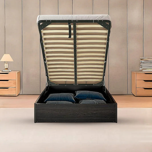 King Single Gas Lift Bed Mechanism with Frame – Storage Platform & Sofa Bed Kit - Mekamart Australia