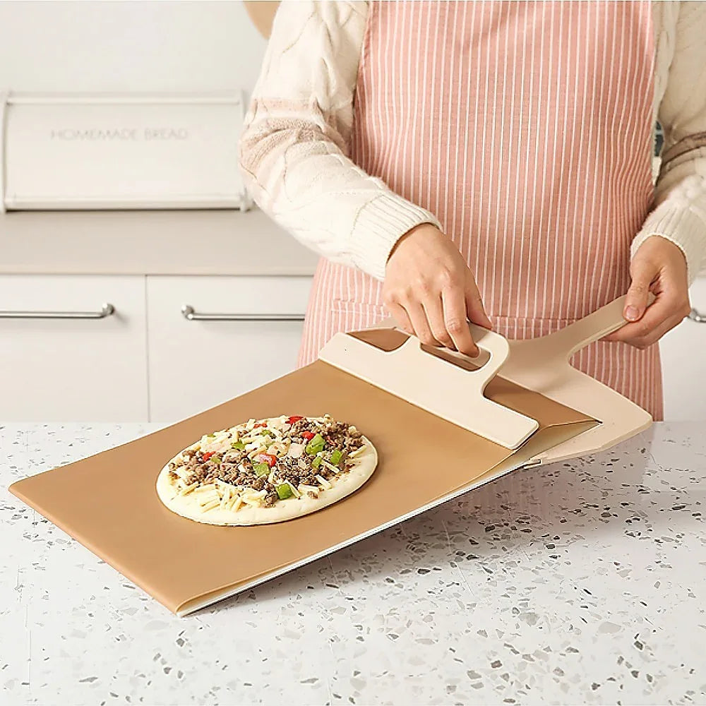 Pizza Slider Transfer Sliding Magic Peel Paddle - Mekamart Australia