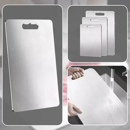 3 x 304SS Cutting Chopping Board Stainless Steel - Mekamart Australia