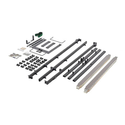 Double DIY Wall Bed Hardware Kit with Gold handle – Frame & Mechanism for Custom Build - Mekamart Australia
