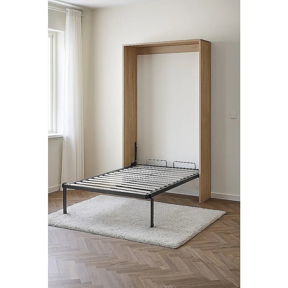 King-single DIY Wall Bed Hardware Kit with Silver handle – Frame & Mechanism for Custom Build - Mekamart Australia
