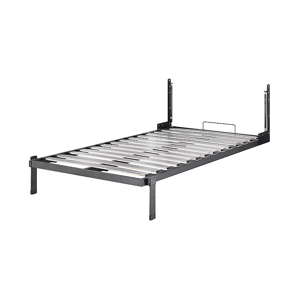 King-single DIY Wall Bed Hardware Kit with Silver handle – Frame & Mechanism for Custom Build - Mekamart Australia