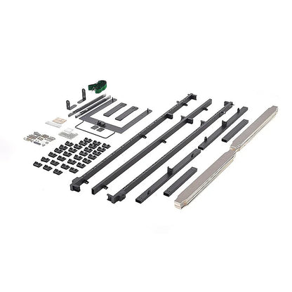 King-single DIY Wall Bed Hardware Kit with Black handle – Frame & Mechanism for Custom Build - Mekamart Australia