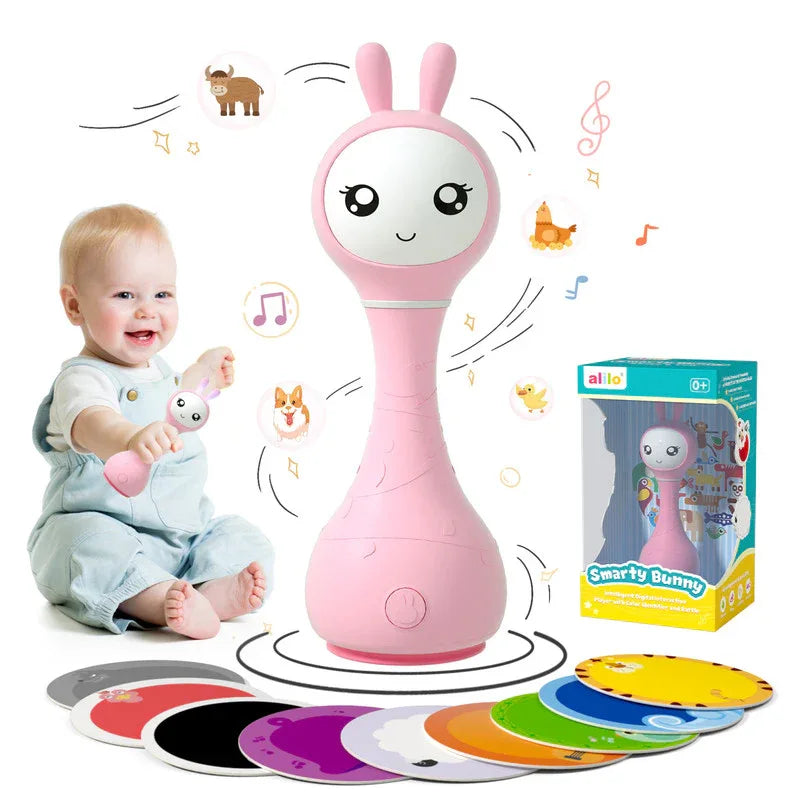 Alilo Smarty Rattle R1 Pink - Mekamart Australia