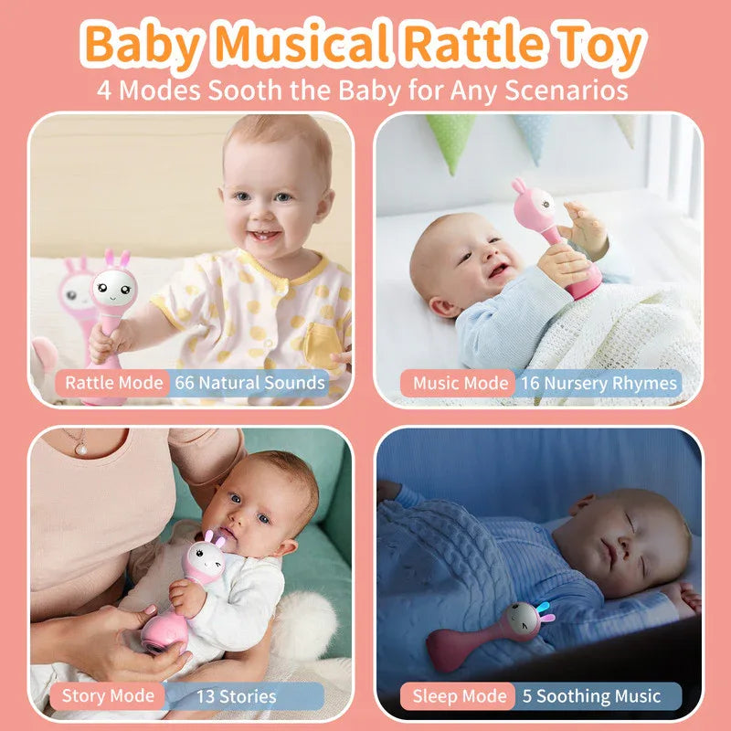 Alilo Smarty Rattle R1 Pink - Mekamart Australia