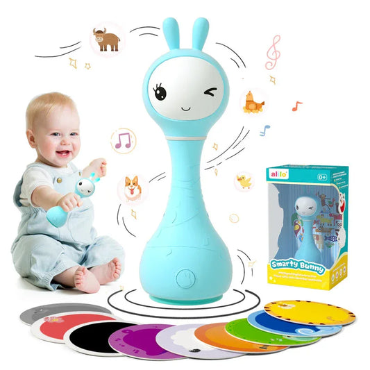 Alilo Smarty Rattle R1 Blue - Mekamart Australia
